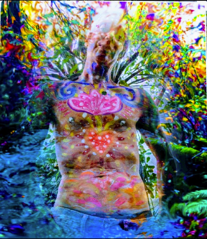 Pintura corporal e arte digital